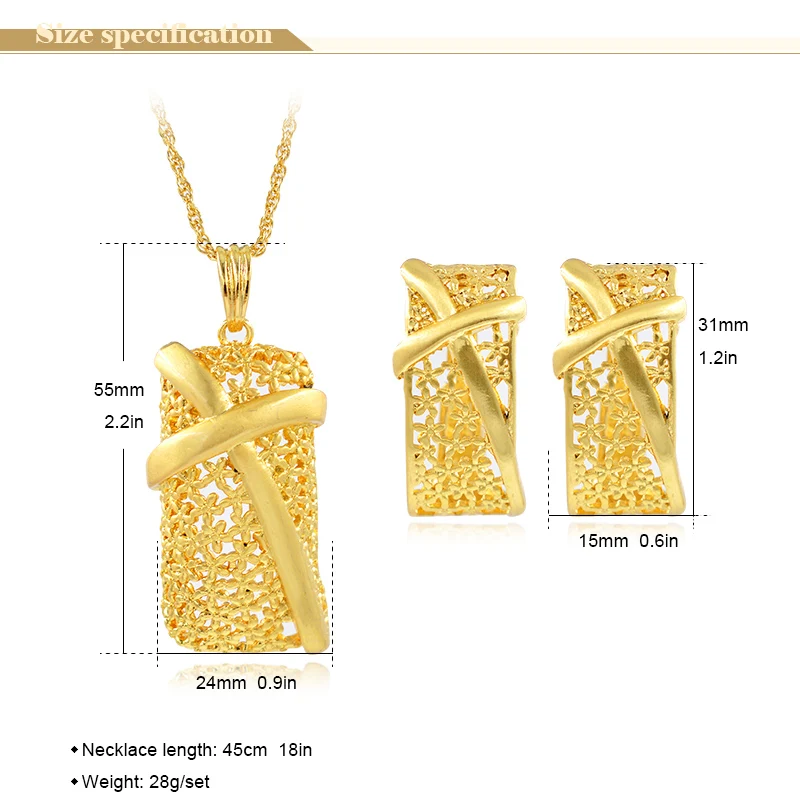 Sunny Jewelry подарок на день рождения для женщин и девушек 2019 Ювелирные наборы колье