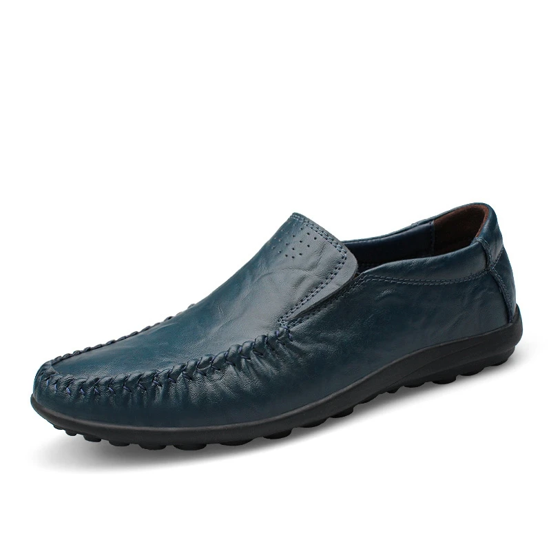 

Handmade Plus Size Men Flats Shoes ,Soft Leather Men Shoes, High Quality Men Loafers, Fashion Driving Shoes, Men Moccasin