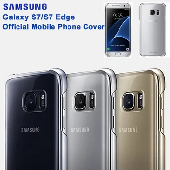 

SAMSUNG Original Shockproof Shell for Samsung S7 G9300 S7edge G9350 Transparent Protective Shell Ultra Slim Back Protective Case