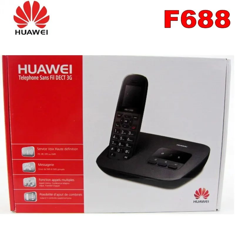 Лот из 10 шт huawei F688-20 UTMS/WCDMA 900/2100Mhz фиксированный беспроводной терминал и DECT телефон