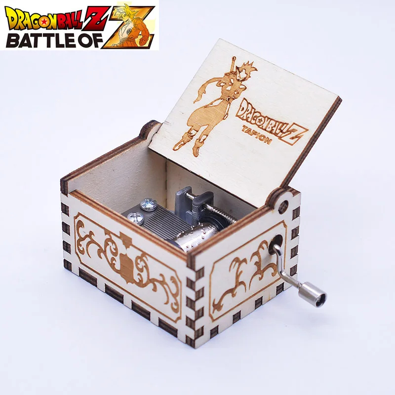 

Anime DRAGON BALLZ Music Box Son Goku Kakarotto Cosplay Prop Wooden Hand-Crafted Musical Box