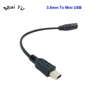 

Professional 3.5mm Stereo Jack To Mini USB Adapter Microphone Cable for Gopro Diving Camera and other Model
