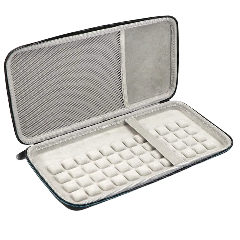 Hard Travel Storage Carrying Case Bag For Logitech K810 920 K811 Gaming Keyboards - Color: White