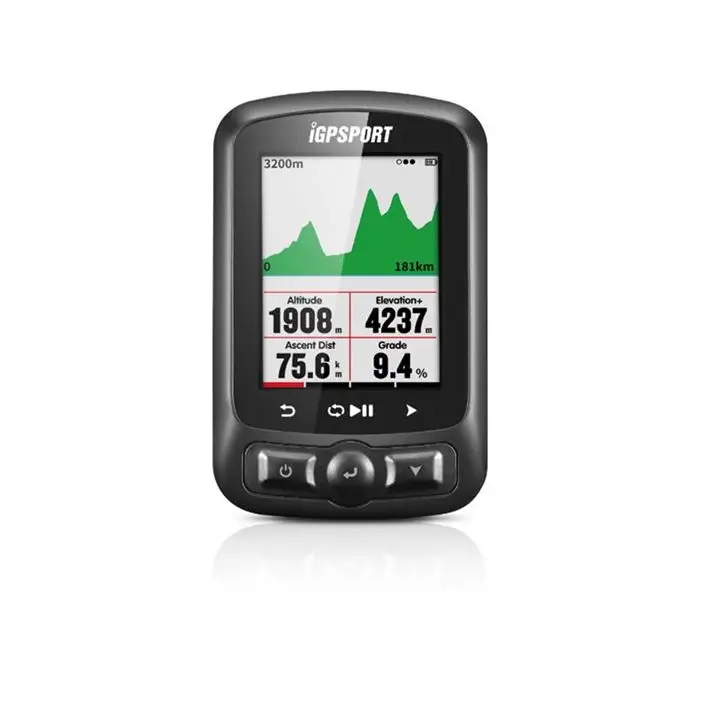 Дешево I font b gps b font порт ANT + font b gps b font IGS618 велосипедный Bluetooth беспроводной секундомер Спидометр Водонепроницаемый IPX7 велосипедный Спидометр компьютер