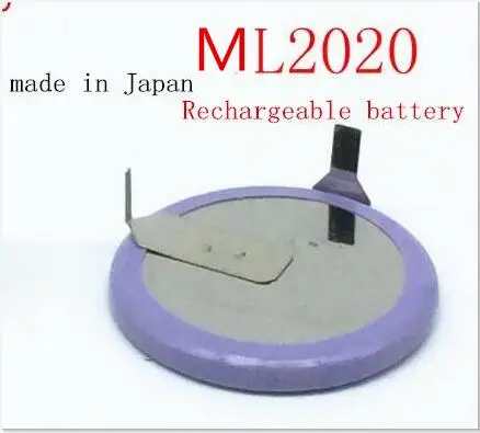 Новинка перезаряжаемая батарея ML2020 2020 3 В кнопка для батарей пульт