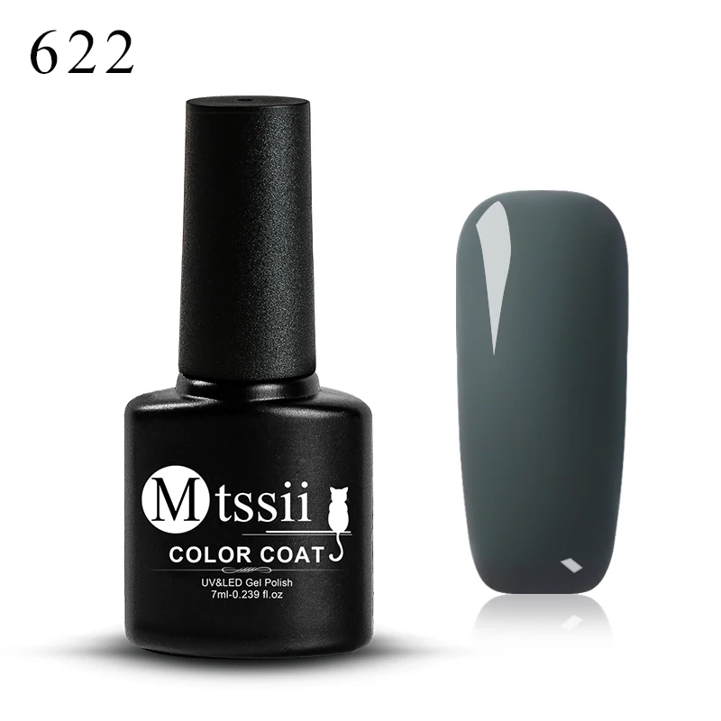Mtssii 148 цветов 7 мл замачиваемый матовый эмалированный Гель-лак Светодиодный УФ-гель для ногтей лак основа верхнее покрытие дизайн ногтей маникюр - Цвет: BW2325