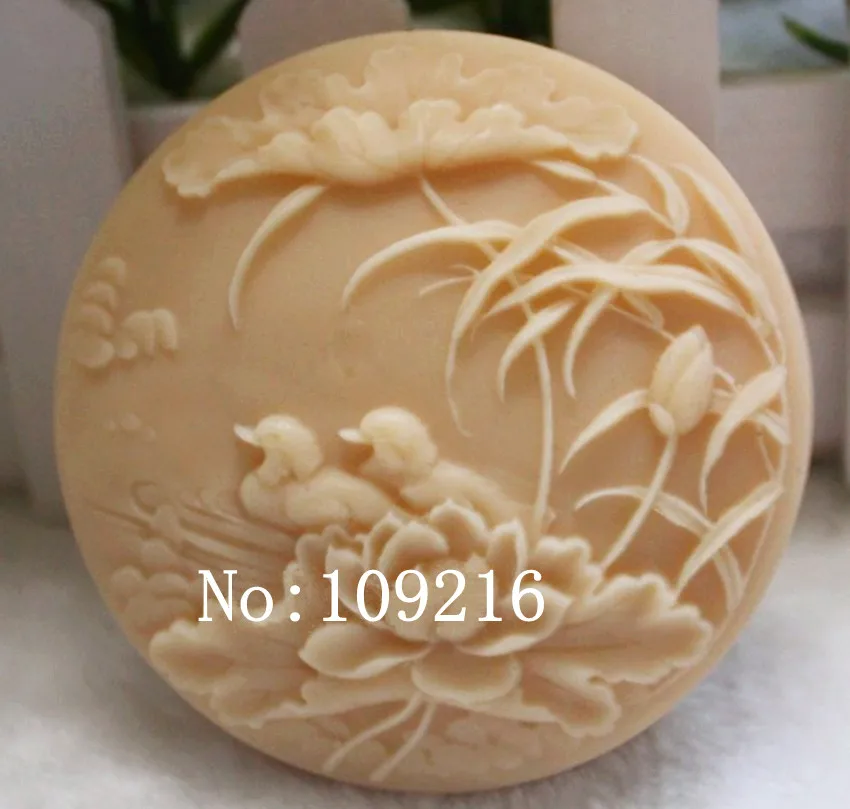 Wholesale!!!1pcs Mandarin Ducks Playing Water(zx804) Silicone Handmade