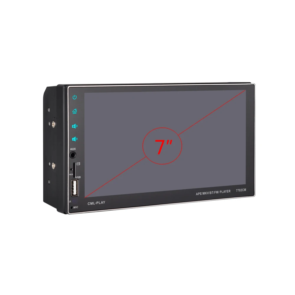 Автомобильная Радио 2 Din 7 &quotАвторадио с сенсорным экраном Bluetooth зеркальная