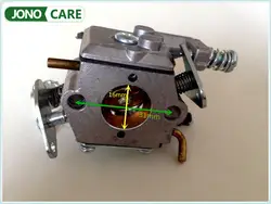 Высокое качество Карбюратор Carb Carby для Husqvarna партнер 350 351 370 371 420 бензопила Poulan запасных Запчасти Walbro 33-29