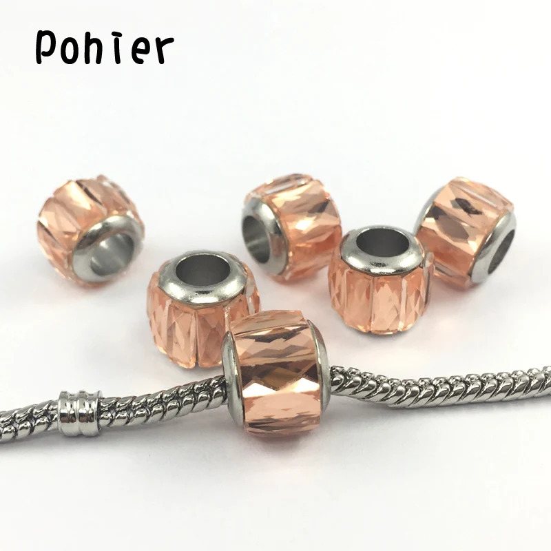 

8*11mm Silver Plated Champagne Glass Charm European Beads Fit Pandora Charms Bracelets&Bangles Necklace B00409
