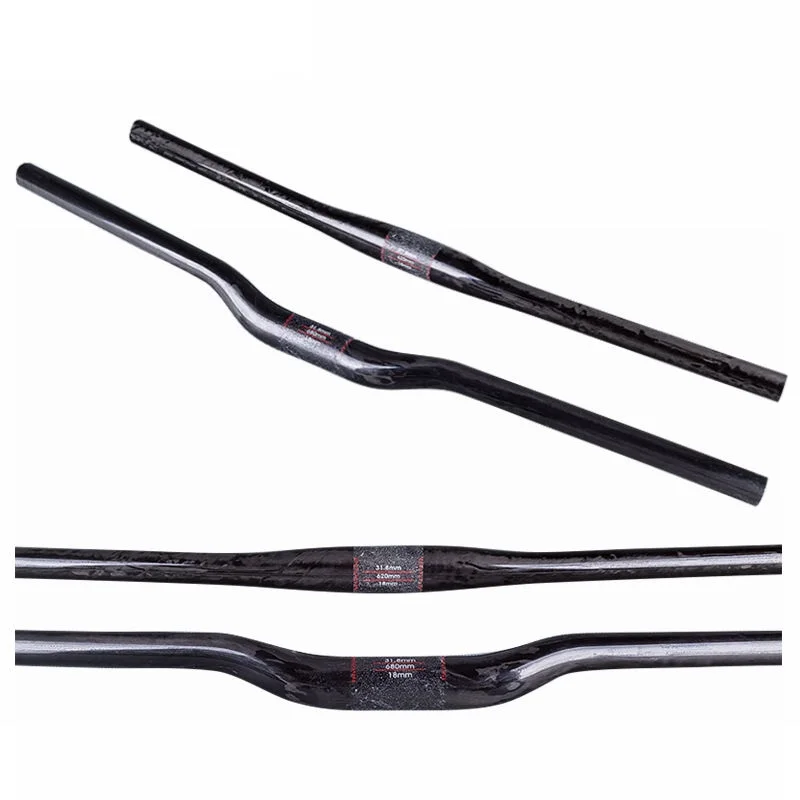 Ultralight Gloss Full UD Carbon Fiber Bicycle MTB Handlebar Mountain