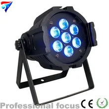7*10 Вт светодиодный мигающий свет, мини RGBW 4IN1 светодиодный PAR64 светодиодный сценический свет для вечерние DJ