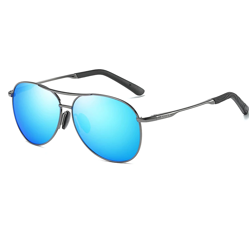 Авиационные очки для вождения, желтые антибликовые очки ночного видения для вождения автомобиля, рыбалки, UV400, мужские солнцезащитные очки polaroid