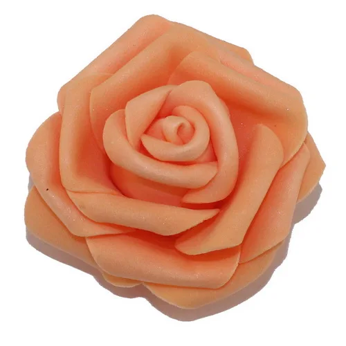 См 6 см голова многоцветный ручной работы 5 слоев утолщаются ПЭ пены розы голова/Искусственные розы цветы(50 шт./лот - Цвет: NO 3