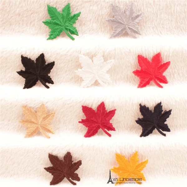 Cute Maple Leaves cloth patches