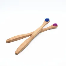 Бамбуковая щетка для языка, щетка для ухода за зубами, щетка для чистки языка, инструмент для здоровья для взрослых, Экологически чистая щетка