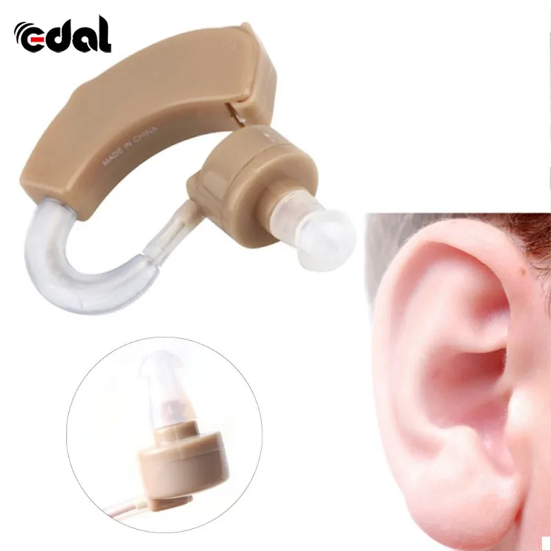 

Portable Old Aid Hearing Aids Aid Kit Behind The Ear Sound Amplifier Sound Adjustable Device Time-limited Tone Hearing