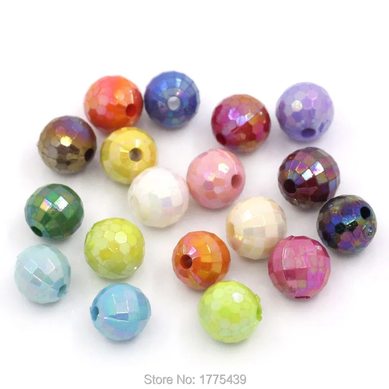 2014-New-300PCs-Mixed-AB-Color-Faceted-Round-Acrylic-Spacer-Beads-8mm-3-8-Dia-Free (2)