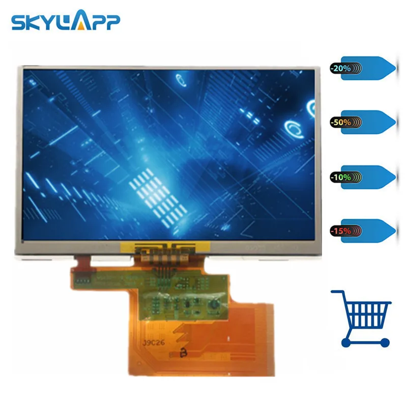 Skylarpu 4,3 дюймов выполните ЖК-дисплей дисплей LMS430HF19 ЖК-дисплей Экран для TomTom XL IQ цены gps дисплей Экран с сенсорной панелью
