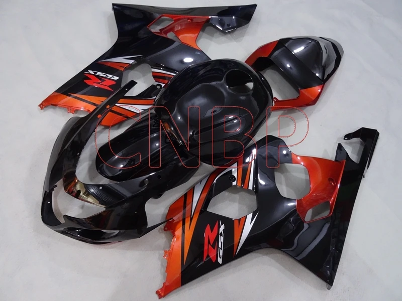 Наборы обтекателей для Suzuki GSXR750 2004 2005 K4 Черный Оранжевый Красный тела GSX R 750 04