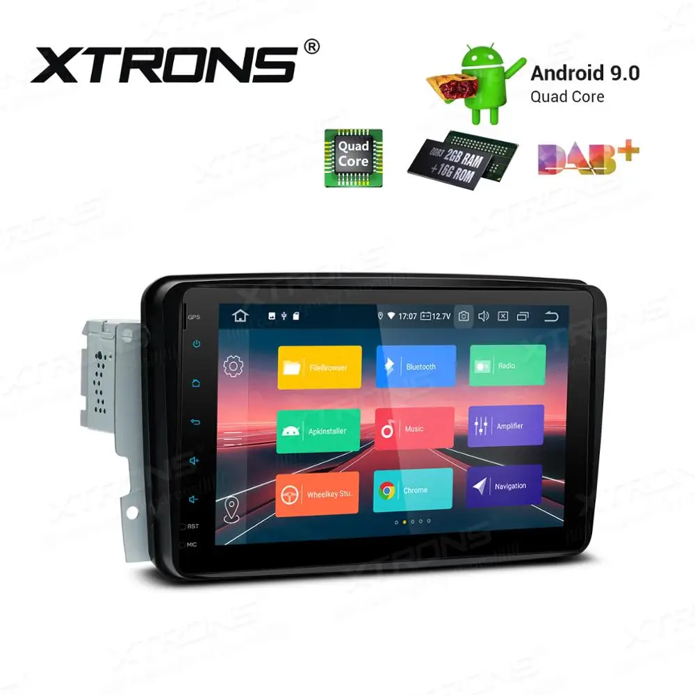 Sale 8" Android 9.0 Pie OS Car Multimedia Navigation GPS Radio for Mercedes-Benz G-Class W463 1998-2006 & Viano/Vito W639 2003-2006 0