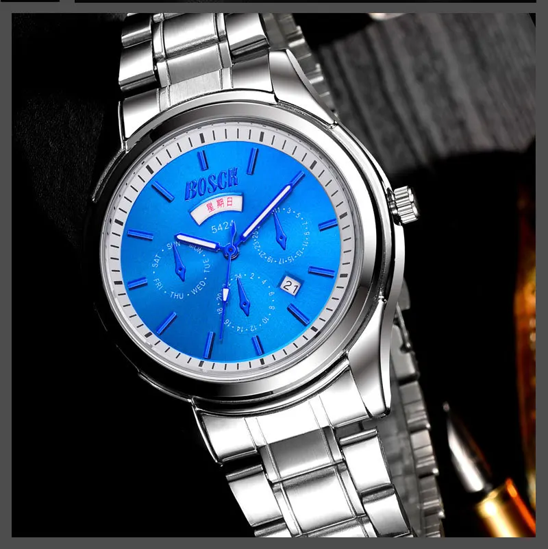 

2019 new imported machinery counters authentic waterproof men's watch automatic mechanical watch luminous hollow men's watch