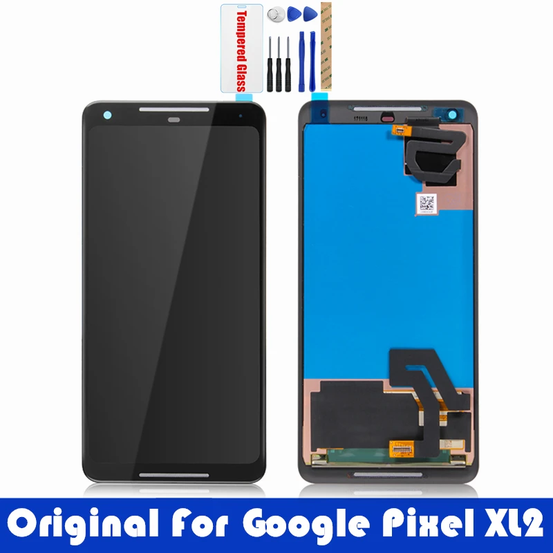 Original For Google Pixel 2 XL LCD Display AMOLED Screen For Pixel XL2
