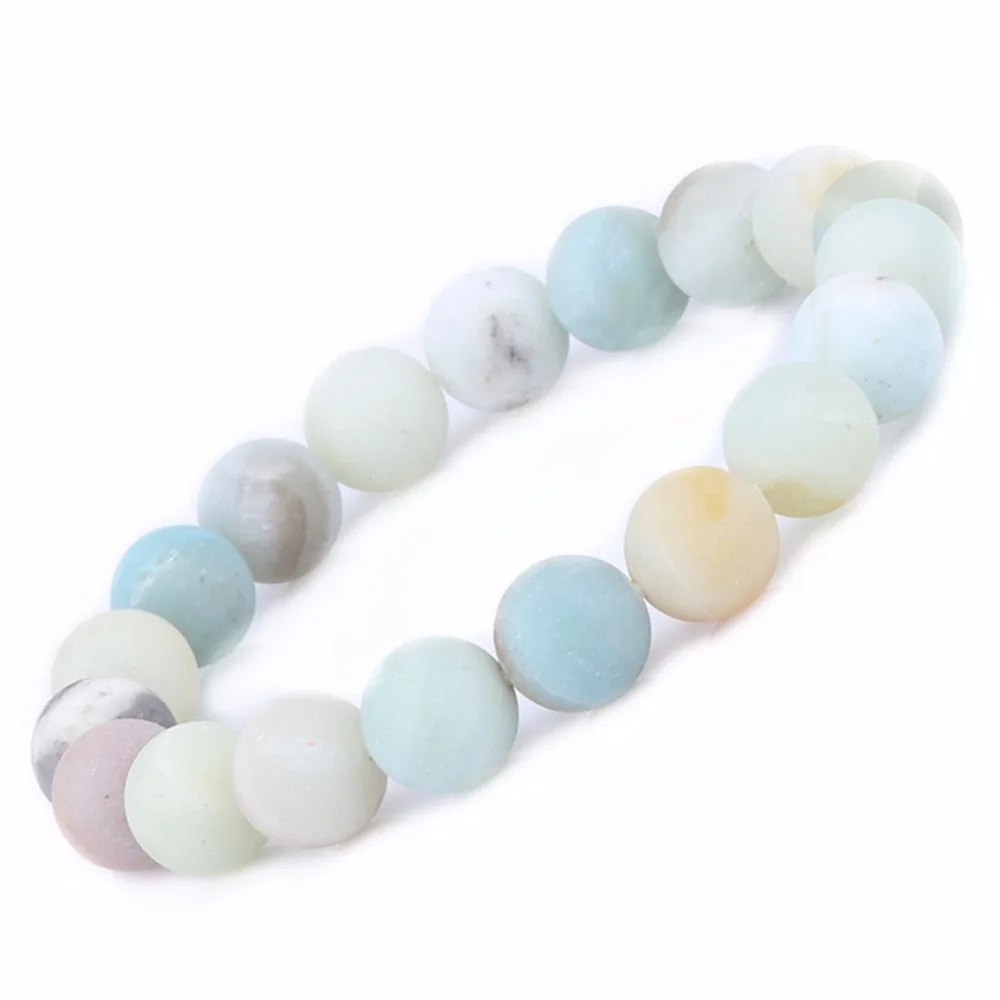 Женский браслет Будда из бисера натуральный матовый камень новинка 2016|bracelet
