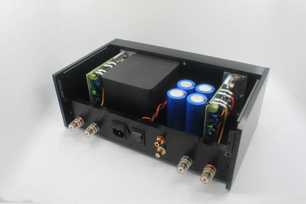 QUAD 405 finished amplifier chassis pure aluminum Amp