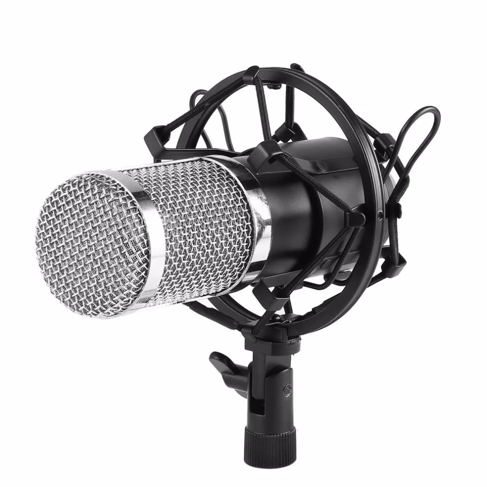 

Professional Studio Microphone Round Head Adjustable Suspension Scissor Arm Stand with Shock Mount and Mounting Clamp Kit