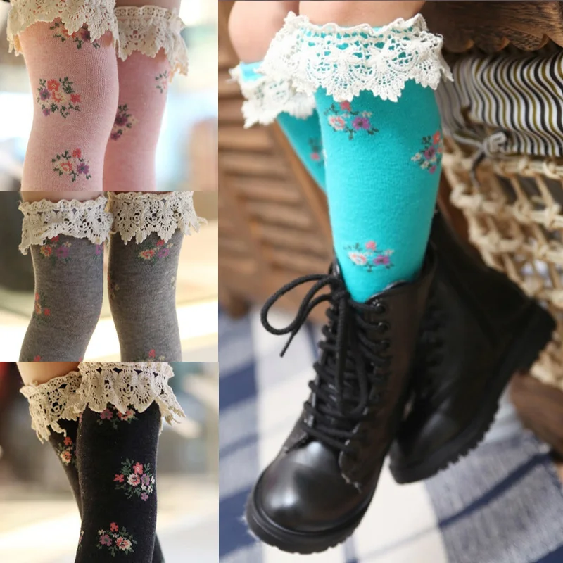 Buy 2017 Girl Socks Lace Ruffle Frilly Ankle Socks
