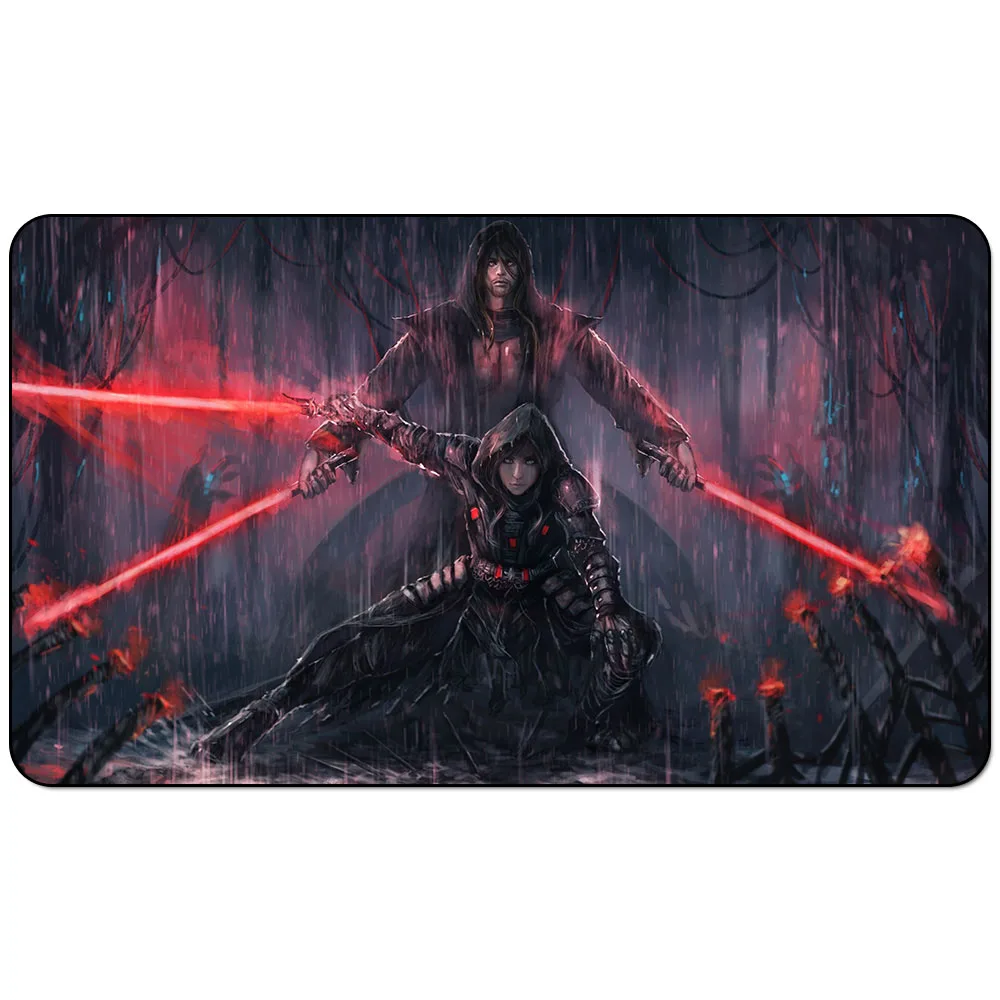 Игровой коврик «Звездные войны»: световой меч Rain Sith Woman Warrior art игровой коврик для коллекционная карточка игры 60 см x 35 см(2" x 14") Размер - Цвет: 1