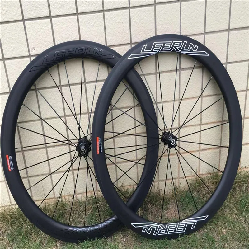 

High quality carbon fiber road wheels set ultra light 120 ring hubs 700C 50mm clincher type 3K/UD/12K matte/glossy carbon wheels