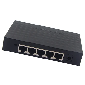 

5Port Network Gigabit Switch 10/100/1000Mbps Ethernet Switcher Lan Hub Black