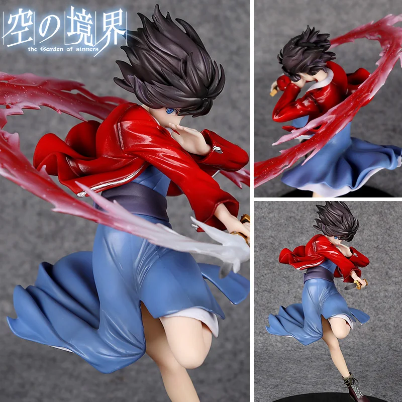 

Anime Kara no Kyoukai Garden of Sinners Ryougi Shiki 1/7 Scale Painted Figure Collection Model Toy 22cm