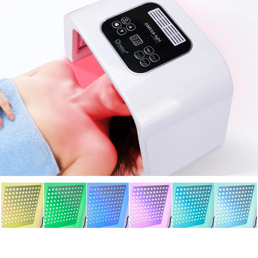 

NEW Professional Photon PDT Led Light Facial Mask Machine 7 Colors Acne Treatment Face Whitening Skin Rejuvenation Light Therapy