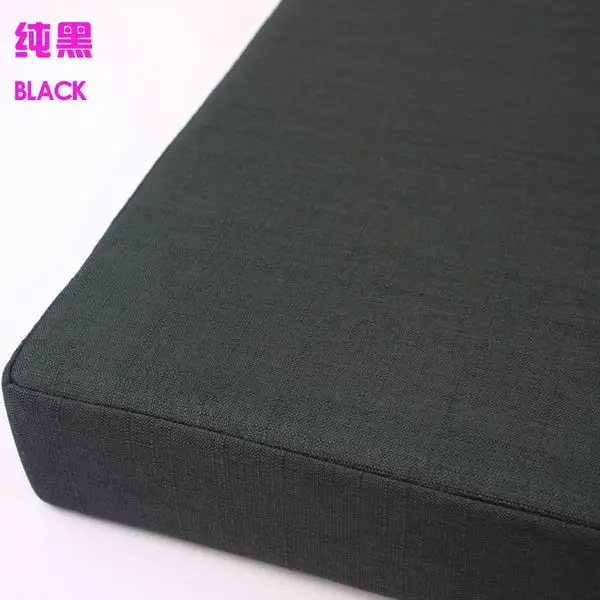 Пена поясничная облегчение боли Подушка офисное кресло подушка сиденья дивана колодки - Цвет: black