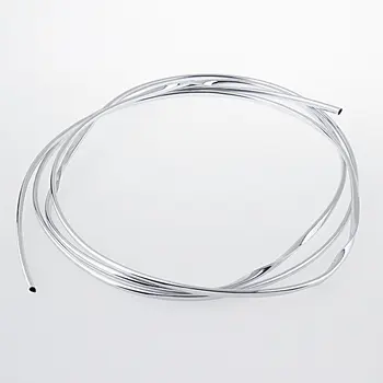 

6mm 3M Car Styling Chrome Mouldings Strip Bumper Decorative Strips Silver Adhesive Grille Impact Car Door Protection Trim