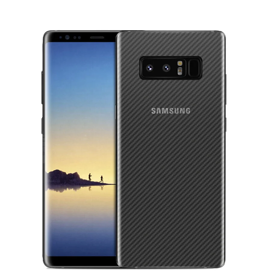 5 шт./лот Защитная пленка для Samsung Galaxy Note 9 S8 S9 Plus 8 A6 A8 2018 3D углеродное волокно полная