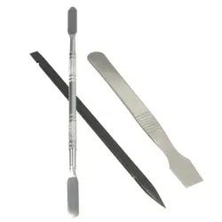Новое поступление 3 в 1 из металла Пластик Spudger набор инструментов Ремонт Открытие Pry Tool Kit для iPhone iPad для samsung ячейки телефон