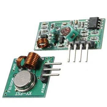 

LEORY 1pc 315MHz Wireless Transmitter Receiver Module DC 5V 4mA XD-FST XD-RF-5V