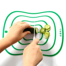 4 шт./партия, кухонный разделочный блок, матовая Антибактериальная пластиковая кухонная утварь для фруктов, овощей, мяса, доска для разделки рыбы, размер 40*30 см