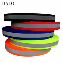 20mmx10mm * 50 Meter,Oxford Lime-Silvery-Lime reflective fabric sewing tape,sewn on tape,free shipping grey reflective warning fabric sew on clothes for fashion free shipping
