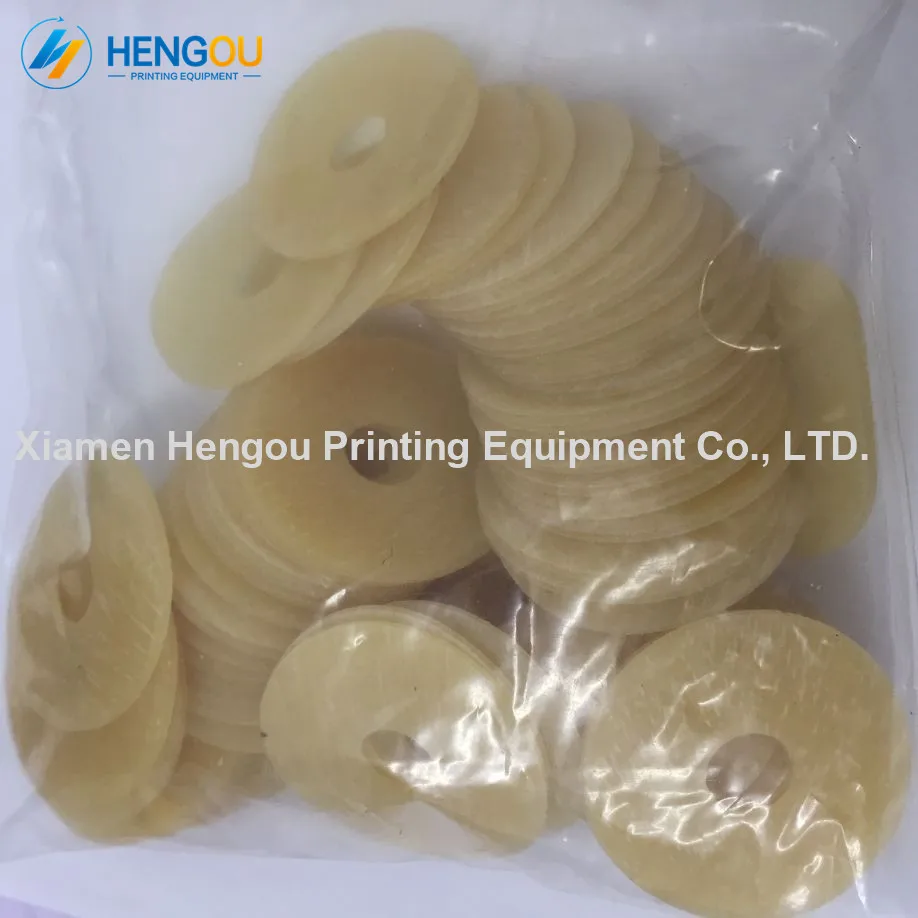 

100 pieces rubber sucker for Folding machine 30x8x1mm Hengoucn Folding machinery printing parts