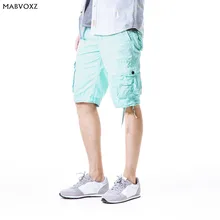Хлопок плюс размер свободные повседневные мужские шорты английский стиль карманы дизайн Новинка Лето Карго короткие европейские и американские