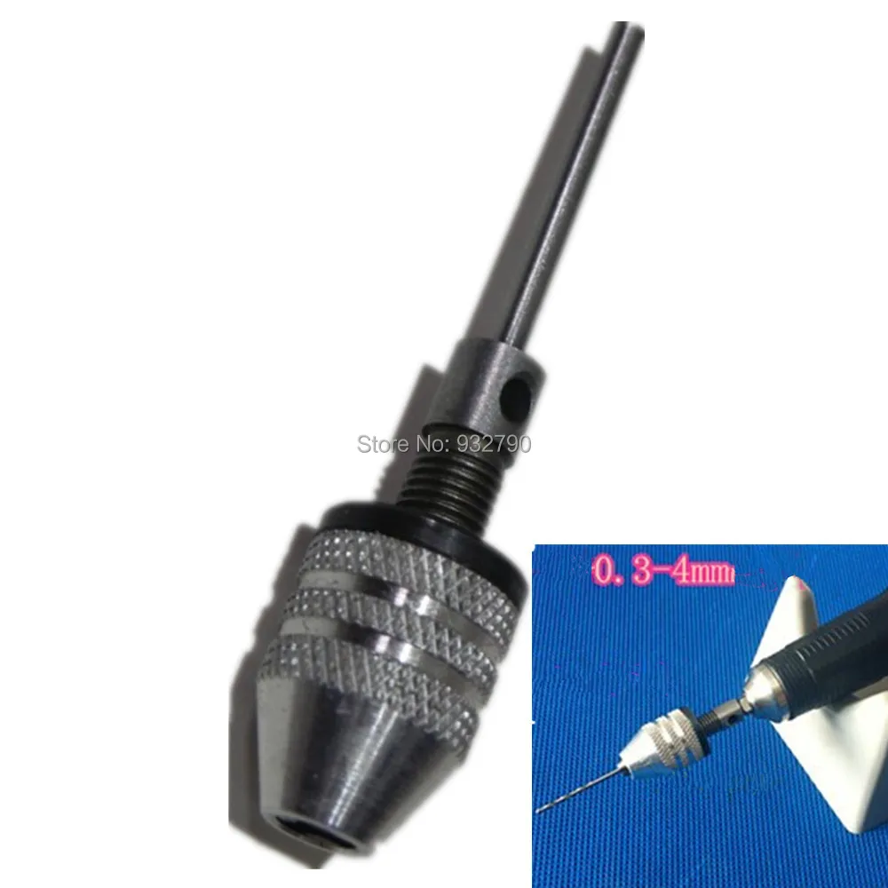 

Mini Drill Bit Chuck Adapter Converter Power Tool Quick Change Clamping Range 0.3-4mm Universal Drill Chuck 3MM Connecting Rod