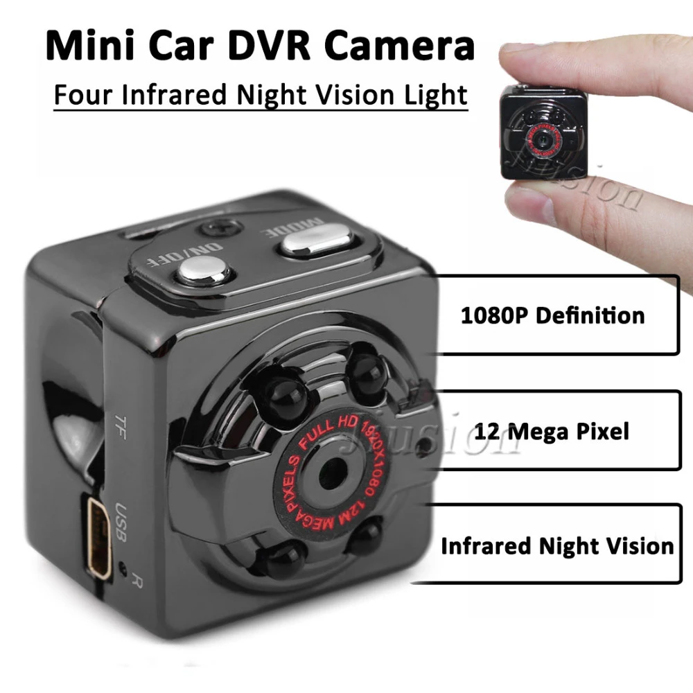 1080p 720p Full Hd Mini Camera Sq8 Secret Car Sport Camcorder Motion Sensor  Dv Dvr Voice Video Recorder Night Vision Micro Cam - Mini Camcorders -  AliExpress