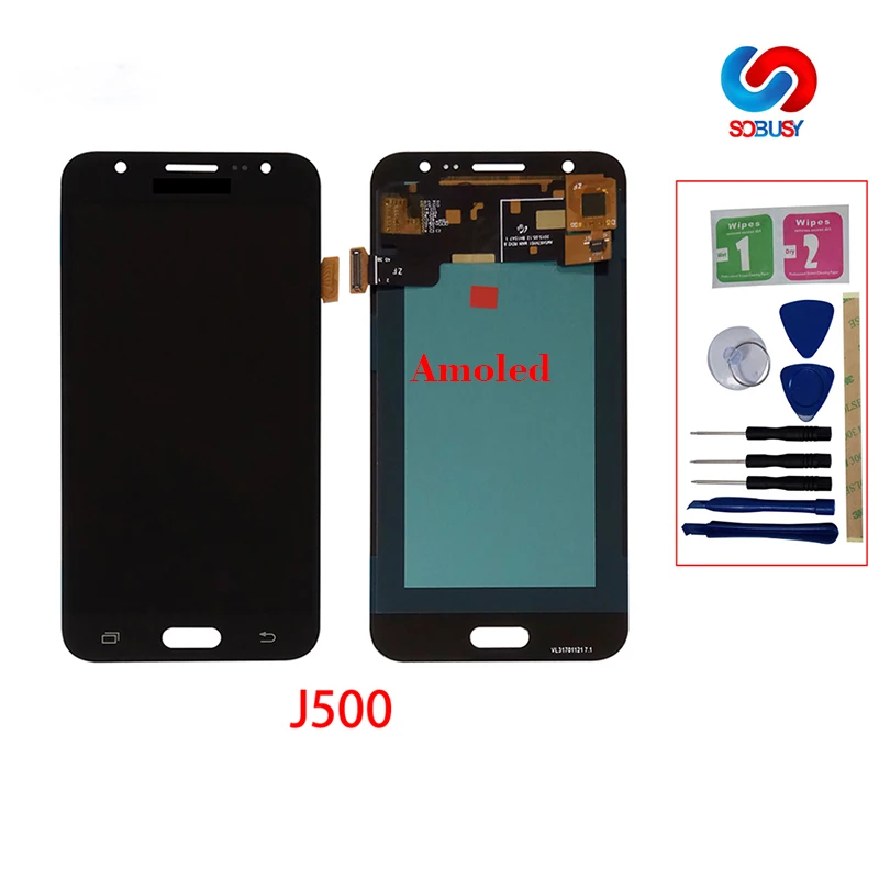 100% тестирование Super AMOLED ЖК-дисплей для Samsung Galaxy J5 2015 j500 Дисплей J500F J500FN J500H J500M