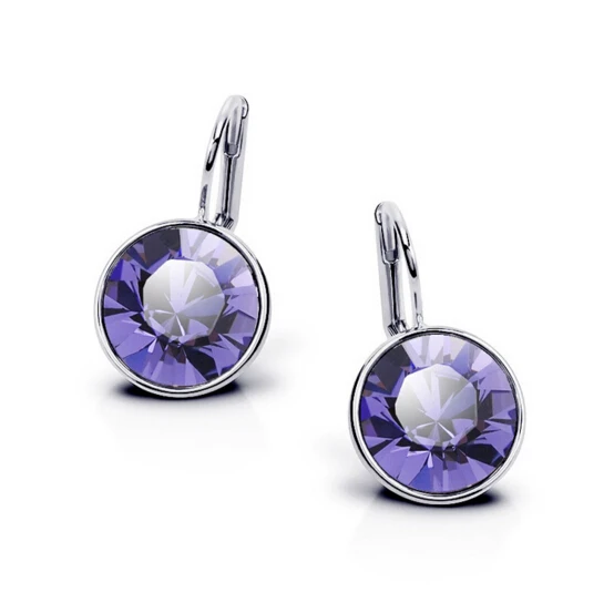 Женские серьги подвески с кристаллами 6 цветов|crystal dangle earrings|dangle earringsfashion earrings |