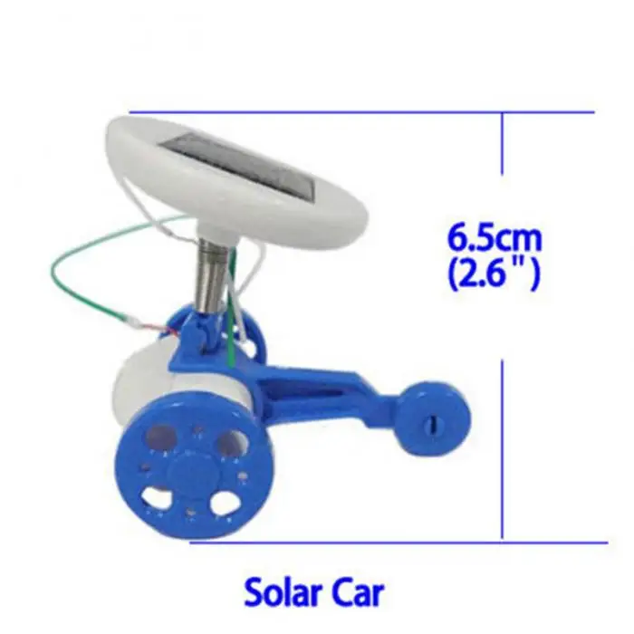 6 в 1 Роботы на солнечных батарейках развивающие игрушки DIY солнечной энергии роботы обучающая игрушка легко собрать S7JN